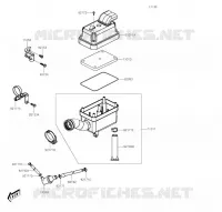 FILTRE A AIR pour Kawasaki KFX90 2023