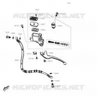 MAITRE CYLINDRE AV pour Kawasaki KFX90 2023