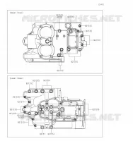 BOULON CARTER MOTEUR pour Kawasaki W800 2023