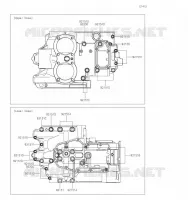 BOULON CARTER MOTEUR pour Kawasaki W800 2023