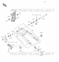 BRAS OSCILLANT pour Kawasaki NINJA 400 2020