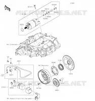 DEMARREUR pour Kawasaki NINJA 400 2020