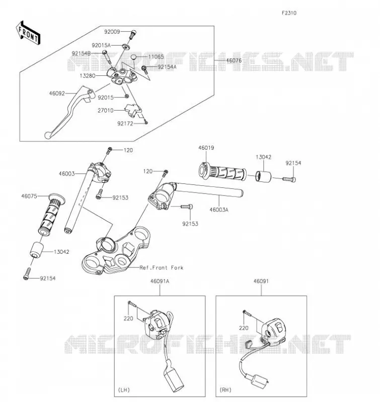 GUIDON Kawasaki MOTOS 400 2020 NINJA 400  EX400HLFA