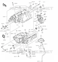 CARTER MOTEUR(S) pour Kawasaki NINJA 650 2023