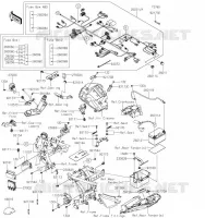 CHASSIS EQUIPMENT ELECTRIQUE pour Kawasaki NINJA 650 2023