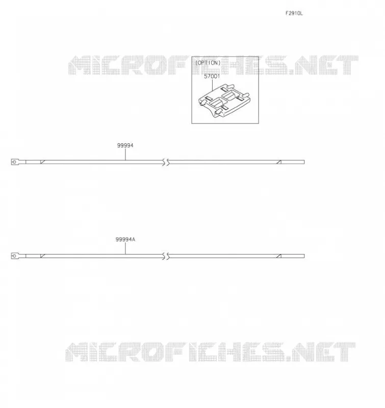 ACCESSOIRE(DECALS) Kawasaki MOTOS 650 2023 NINJA 650  EX650RPFNL