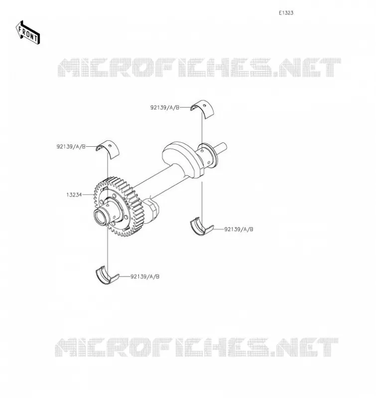 BALANCIER Kawasaki MOTOS 650 2023 NINJA 650  EX650SPFAN
