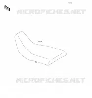 ACCESSOIRE(Seat) pour Kawasaki KLR650 2023