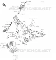 CADRE pour Kawasaki KLR650 2023
