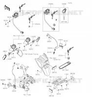 CONTACTEUR pour Kawasaki KLR650 2023