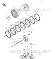 EMBRAYAGE pour Kawasaki KLR650 2023