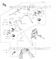 ACCESSOIRE(PHARE ADDITIONEL) pour Kawasaki KLR650 2023