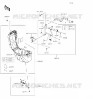 ACCESSOIRE(Pannier Case) pour Kawasaki KLR650 2023