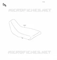 ACCESSOIRE(Seat) pour Kawasaki KLR650 2023