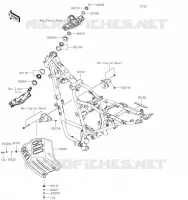 CADRE pour Kawasaki KLR650 2023