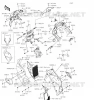 CARENAGE pour Kawasaki KLR650 2023