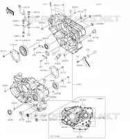 CARTER MOTEUR(S) pour Kawasaki KLR650 2023