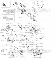 CHASSIS EQUIPMENT ELECTRIQUE pour Kawasaki KLR650 2023