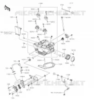 CULASSE pour Kawasaki KLR650 2023