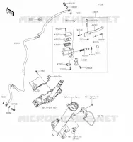 MAITRE CYLINDRE AV pour Kawasaki KLR650 2023