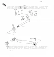 SELECTEUR pour Kawasaki KLR650 2023