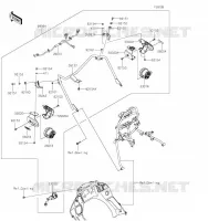 ACCESSOIRE(PHARE ADDITIONEL) pour Kawasaki KLR650 2023