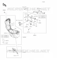 ACCESSOIRE(Pannier Case) pour Kawasaki KLR650 2023