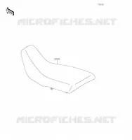 ACCESSOIRE(Seat) pour Kawasaki KLR650 2023