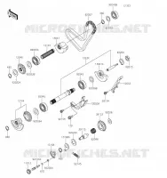 BALANCIER pour Kawasaki KLR650 2023