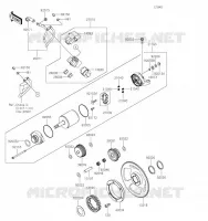 DEMARREUR pour Kawasaki KLR650 2023