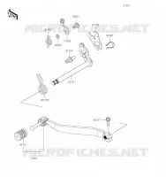 SELECTEUR pour Kawasaki KLR650 2023