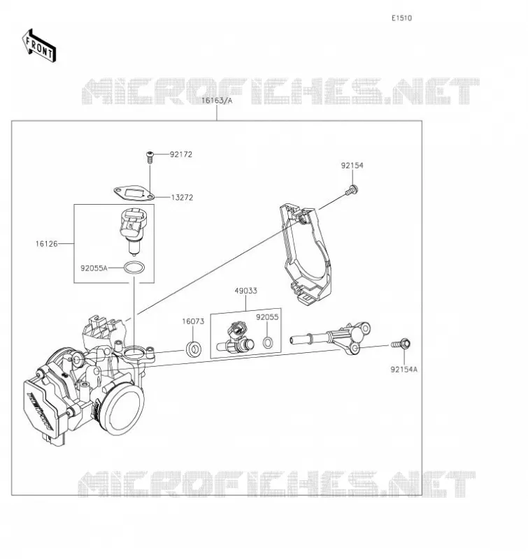 CARBU Kawasaki MOTOS 650 2023 KLR650  KL650GPFNN