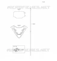 ACCESSOIRE(DECALS) pour Kawasaki VERSYS 650 2023