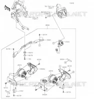 ACCESSOIRE(LED Lamp) pour Kawasaki VERSYS 650 2023