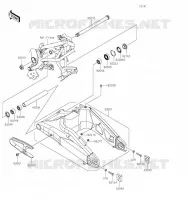 BRAS OSCILLANT pour Kawasaki VERSYS 650 2023