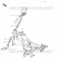 CADRE pour Kawasaki VERSYS 650 2023