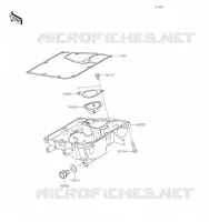 CARTER INFERIEUR pour Kawasaki VERSYS 650 2023