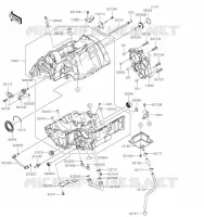 CARTER MOTEUR(S) pour Kawasaki VERSYS 650 2023