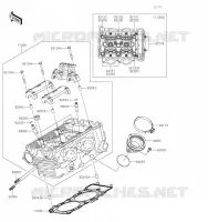 CULASSE pour Kawasaki VERSYS 650 2023