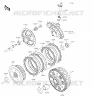 EMBRAYAGE pour Kawasaki VERSYS 650 2023