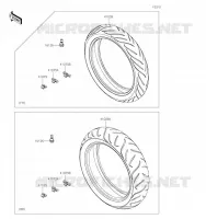 PNEUS pour Kawasaki VERSYS 650 2023