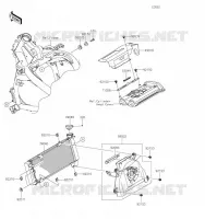 RADIATEUR pour Kawasaki VERSYS 650 2023