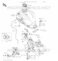 RESERVOIR CARBURANT pour Kawasaki VERSYS 650 2023