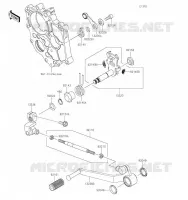 SELECTEUR pour Kawasaki VERSYS 650 2023
