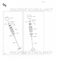 SOUPAPE pour Kawasaki VERSYS 650 2023