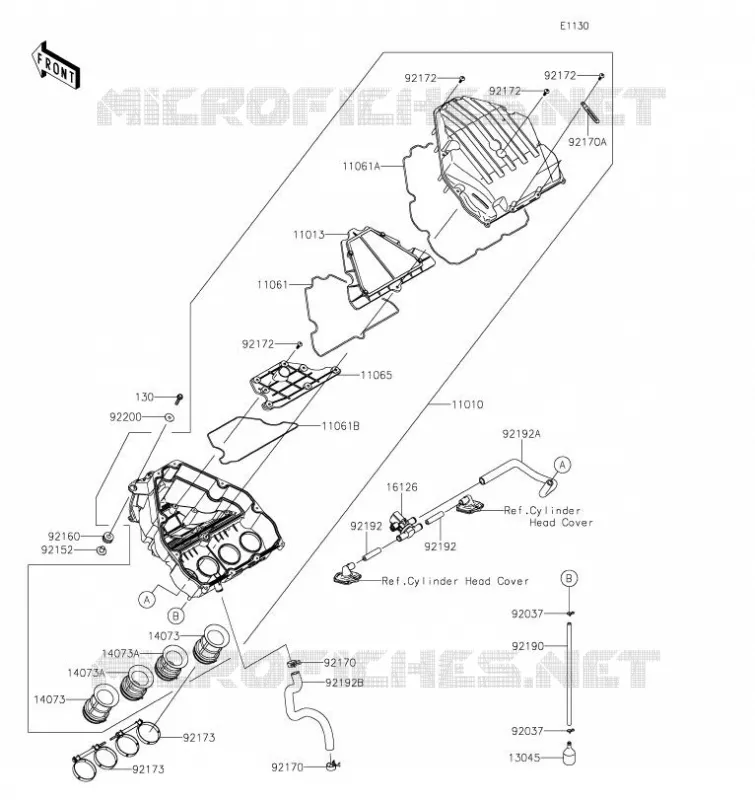FILTRE A AIR Kawasaki MOTOS 1000 2023 VERSYS 1000 S  KLZ1000EPSNN