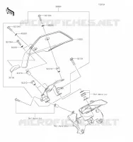 ACCESSOIRE(COUVRE COMPTEUR) pour Kawasaki Z1000 2022