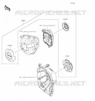 ACCESSOIRE(Crankcase Ring) pour Kawasaki Z1000 2022