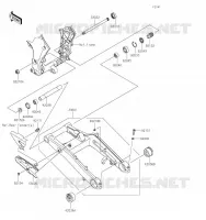 BRAS OSCILLANT pour Kawasaki Z1000 2022