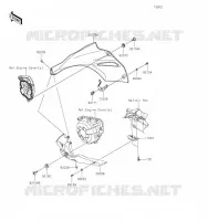 CARENAGE INFERIEUR pour Kawasaki Z1000 2022